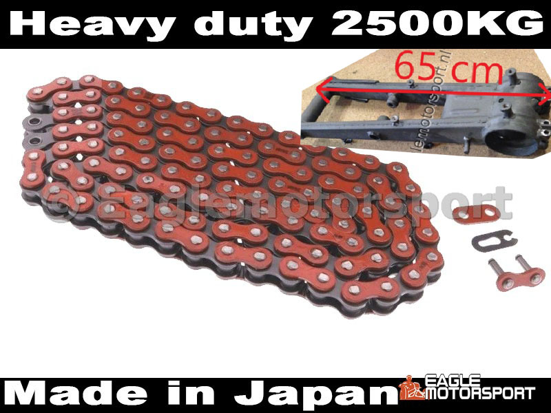 Ketting (heavy duty Rood) EGL Madmax 250 highway